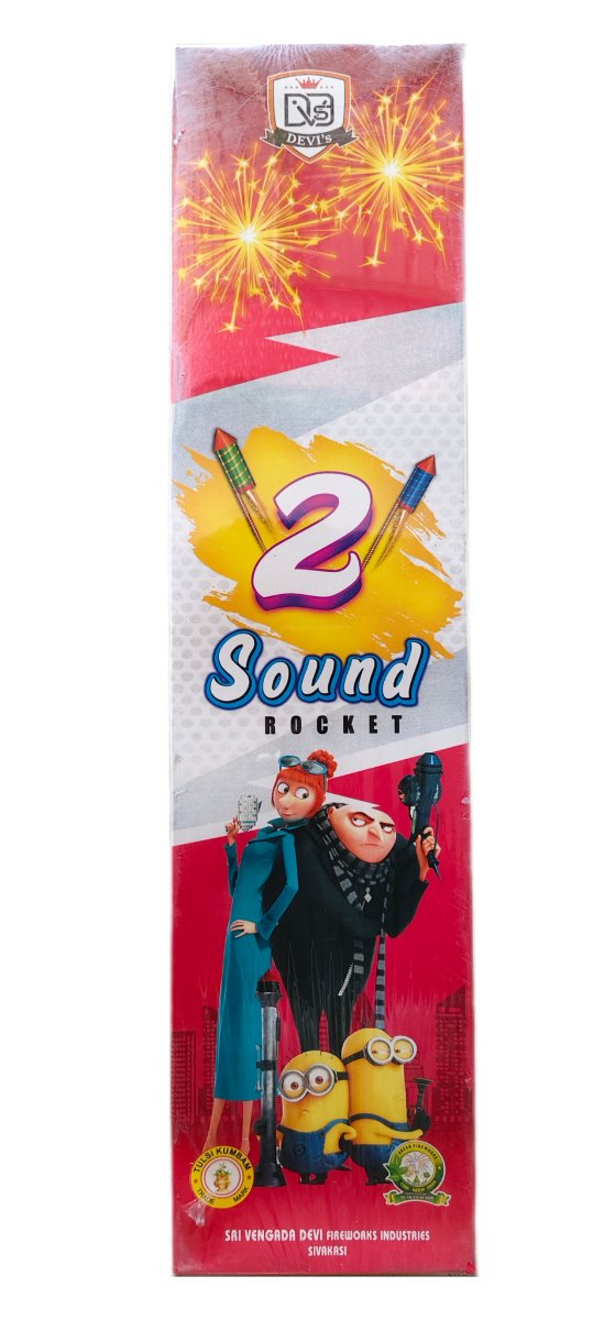 Two Sound Rocket (10 Pcs)
