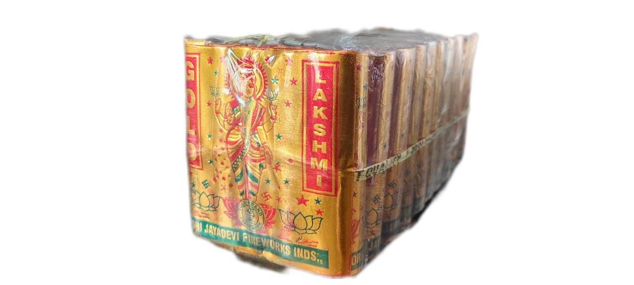 4" Gold Laxmi