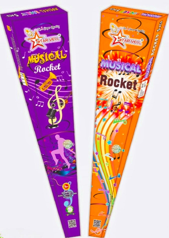 Musical Rocket (5 Pcs)