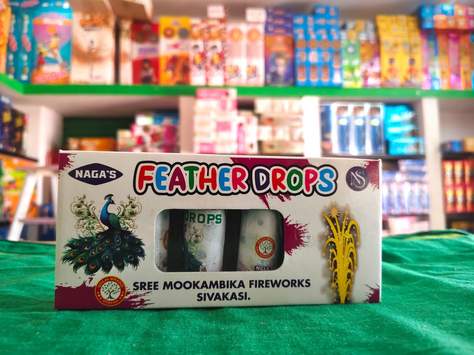 Feather Drops (5 Pcs)