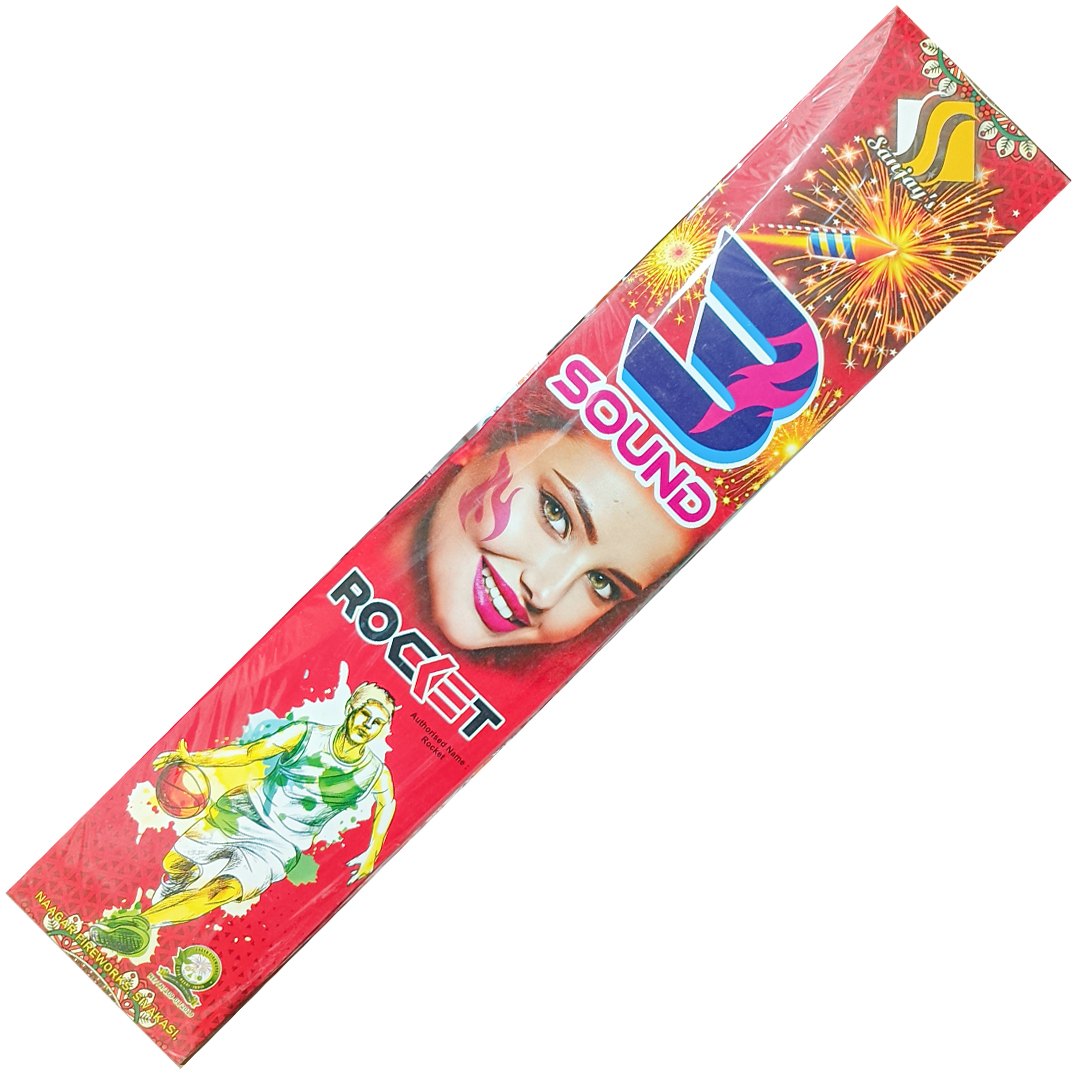 Three Sound Rocket (10 Pcs)