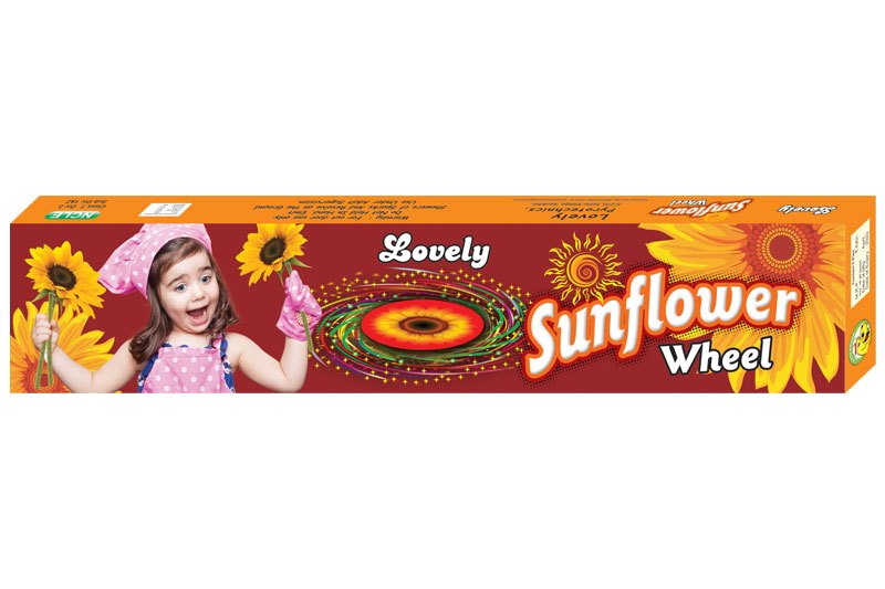 Sunflower Wheel 2 Way (5 PCS)